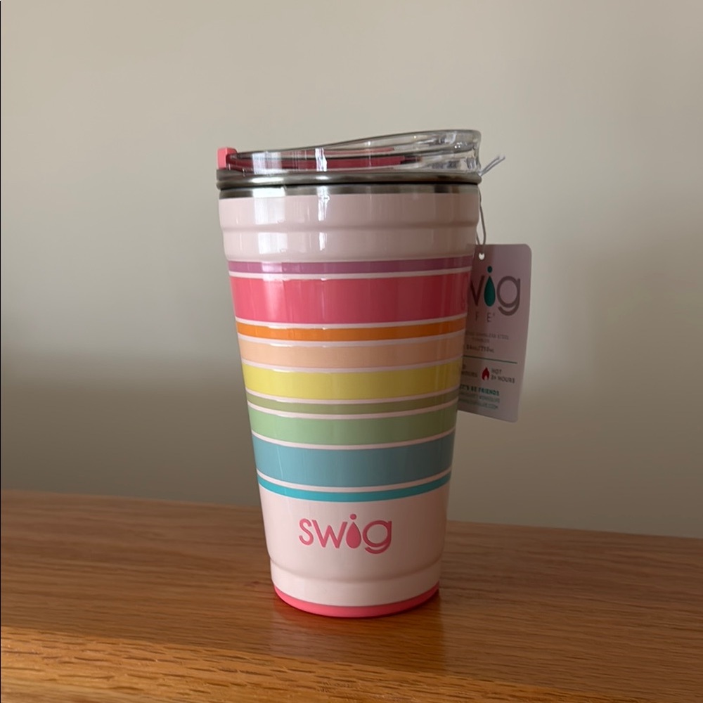 Swig Colorful Striped Tumbler